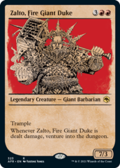 Zalto, Fire Giant Duke - Showcase