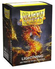 Dragon Shield Card Sleeves 100ct STANDARD - Dual Matte Lightning