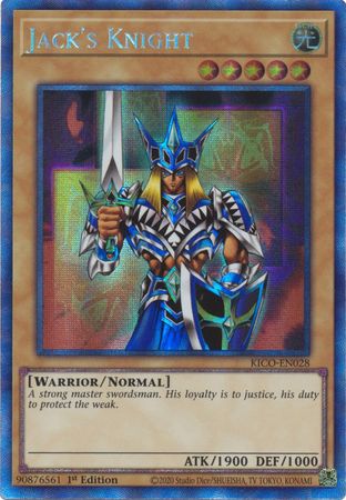 Jacks Knight - KICO-EN028 - Collectors Rare - 1st Edition