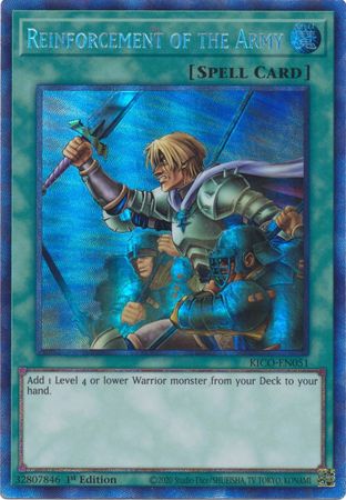 Reinforcement of the Army - KICO-EN051 - Collectors Rare - 1st Edition