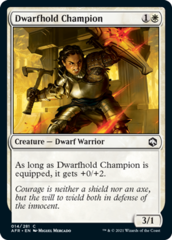 Dwarfhold Champion - Foil