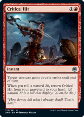 Critical Hit - Foil