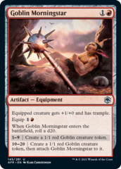 Goblin Morningstar - Foil