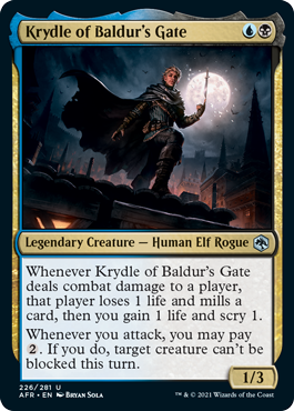 Krydle of Baldurs Gate