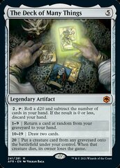 The Deck of Many Things - Foil