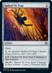 Spiked Pit Trap - Foil