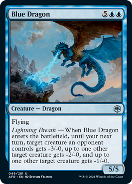 Blue Dragon - Foil