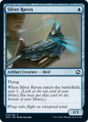 Silver Raven - Foil