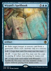 Wizard's Spellbook - Foil