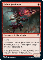 Goblin Javelineer - Foil