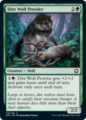 Dire Wolf Prowler - Foil