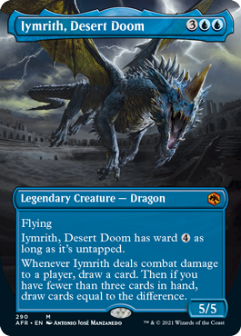 Iymrith, Desert Doom - Foil - Borderless