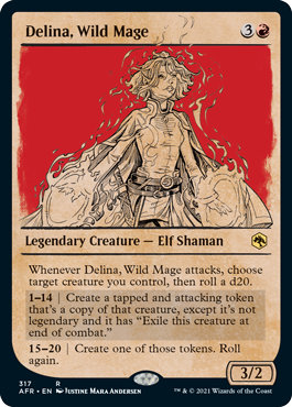 Delina, Wild Mage - Showcase