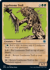 Loathsome Troll (327) (Showcase) - Foil