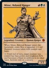 Minsc, Beloved Ranger - Foil - Showcase