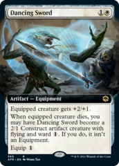 Dancing Sword (360) (Extended Art) - Foil