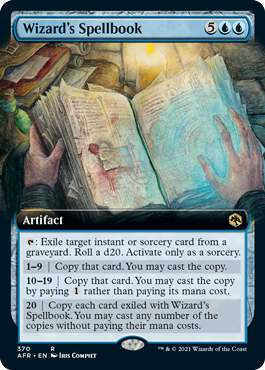 Wizards Spellbook - Extended Art