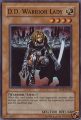 D.D. Warrior Lady - DCR-EN027 - Super Rare - Unlimited Edition