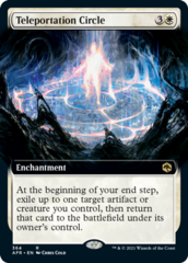 Teleportation Circle - Foil - Extended Art