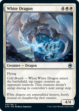 White Dragon - Foil