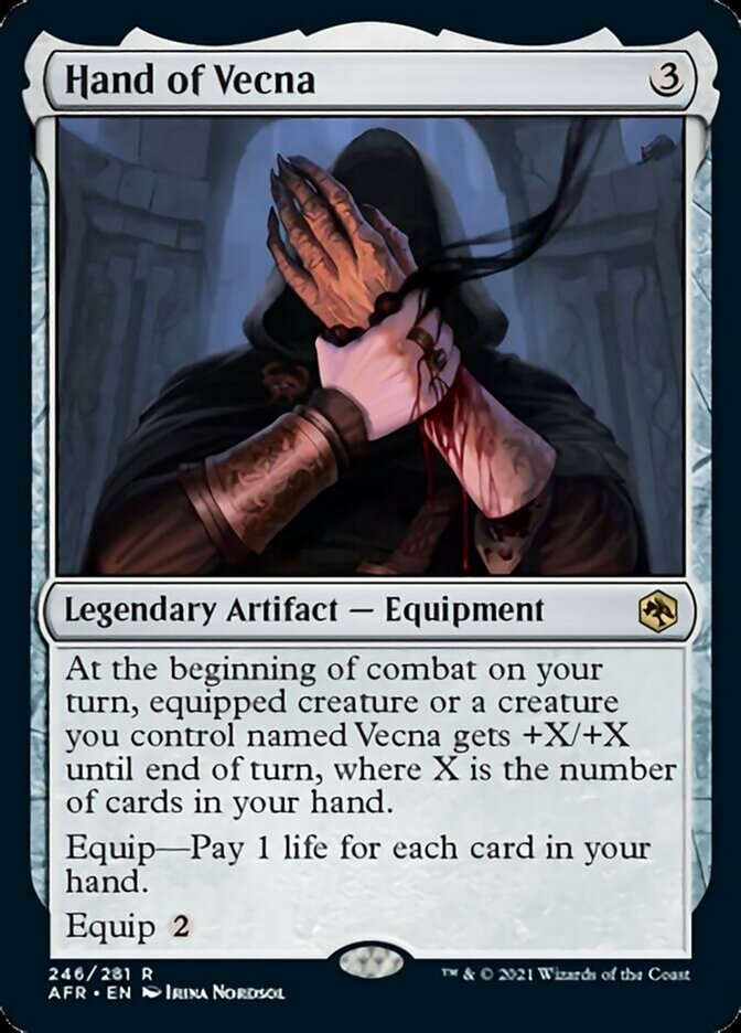 Hand of Vecna - Foil