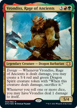 Vrondiss, Rage of Ancients - Foil