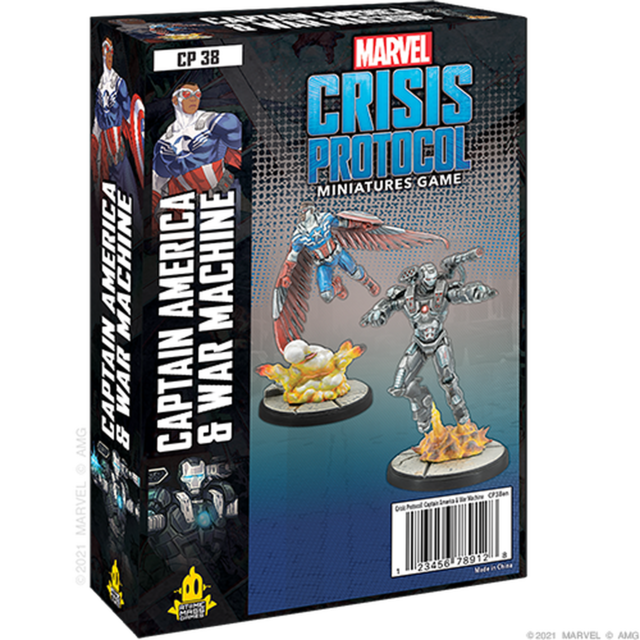 Marvel: Crisis Protocol - Captain America & Warmachine