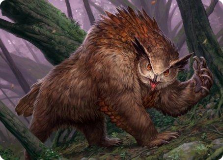 Owlbear Art Card