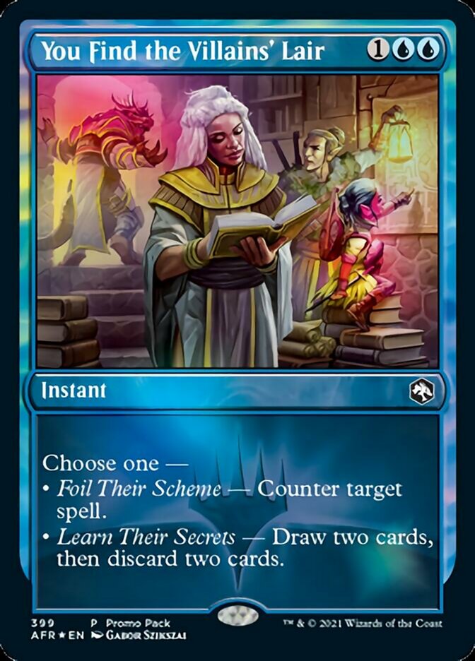 You Find the Villains Lair - Foil - Promo Pack You Find the Villains Lair - Foil - Promo Pack