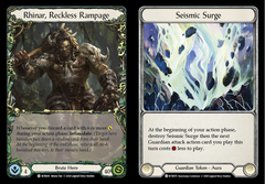 Rhinar, Reckless Rampage // Seismic Surge - Unlimited Edition