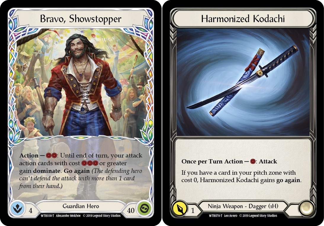 Bravo, Showstopper // Harmonized Kodachi - 1st Edition