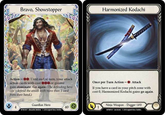 Bravo, Showstopper // Harmonized Kodachi - 1st Edition
