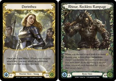 Dorinthea // Rhinar, Reckless Rampage - 1st Edition