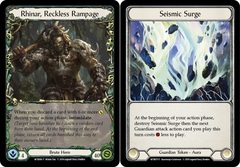 Rhinar, Reckless Rampage // Seismic Surge - 1st Edition