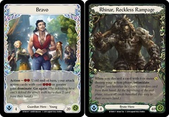 Bravo // Rhinar, Reckless Rampage - 1st Edition