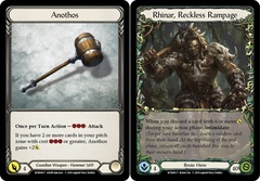 Anothos // Rhinar, Reckless Rampage - 1st Edition