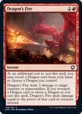 Dragons Fire - Foil