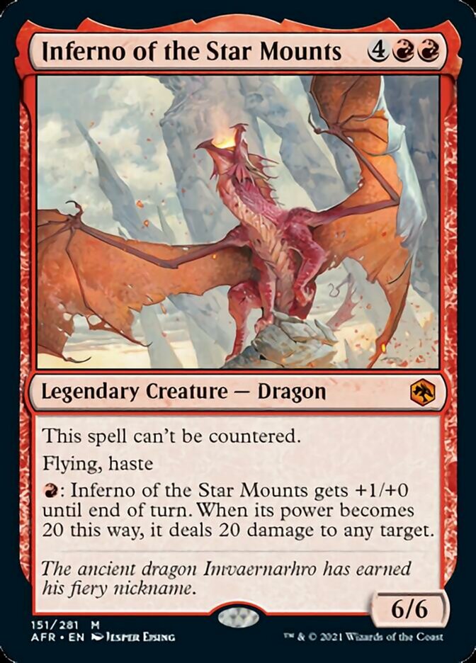 Inferno of the Star Mounts - Foil