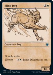 Blink Dog - Foil - Showcase