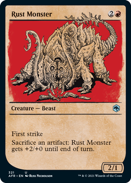 Rust Monster - Foil - Showcase