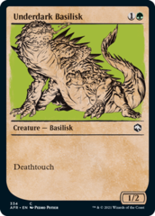 Underdark Basilisk (334) (Showcase) - Foil