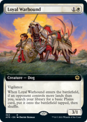 Loyal Warhound - Extended Art