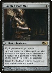 Haunted Plate Mail - The List