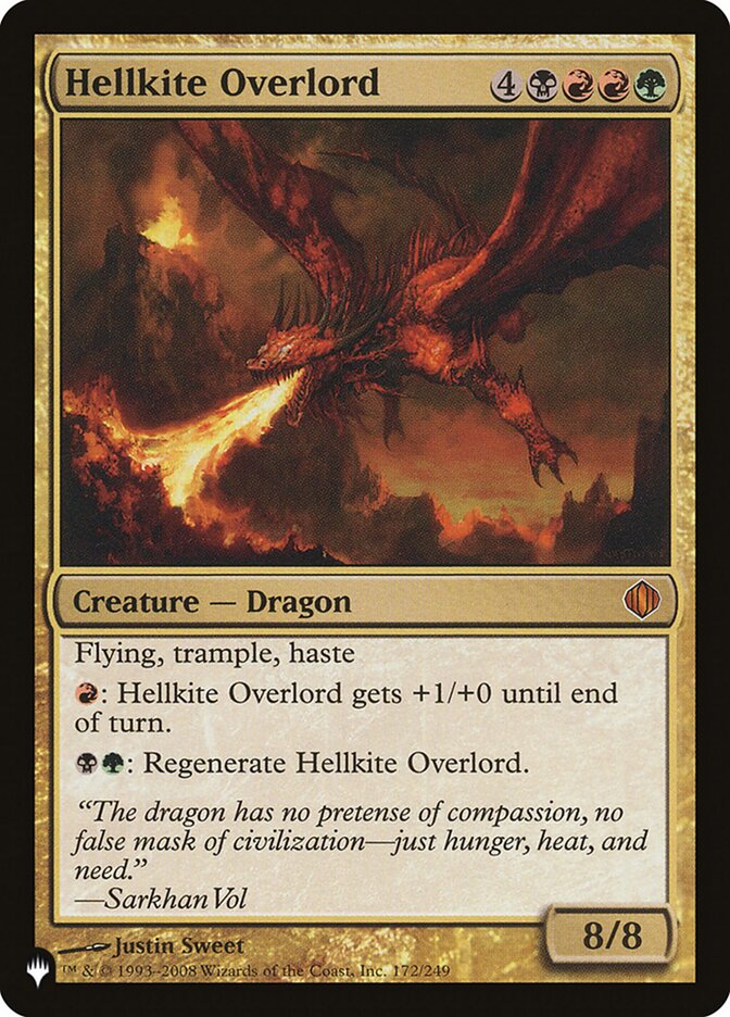 Hellkite Overlord - The List