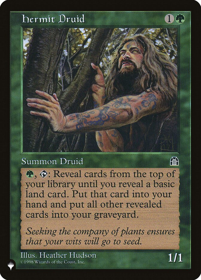 Hermit Druid - The List