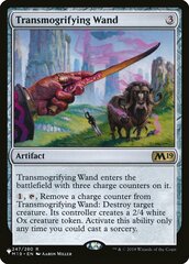 Transmogrifying Wand - The List