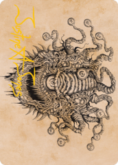 Baleful Beholder (Showcase) Art Card (Gold-Stamped Signature)