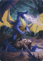 Blue Dragon Art Card