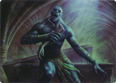 Ghoul Art Card