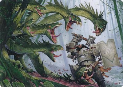 Lair of the Hydra Art Card